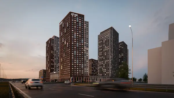 Рендер ЖК Атлас Визион
