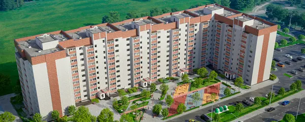 Рендер: ЖК «Загорье»