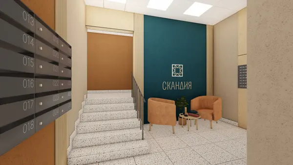 Рендер: ЖК «Скандия»
