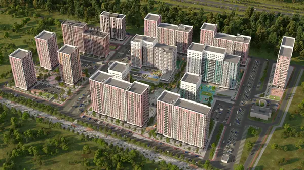 Рендер ЖК Калинка Парк