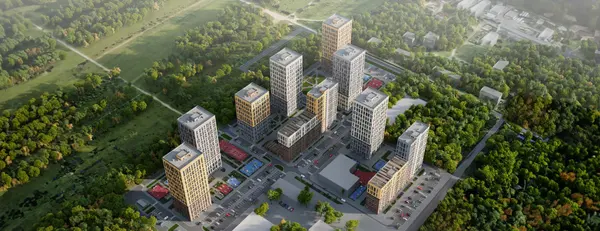 Рендер ЖК Новая Ивантеевка
