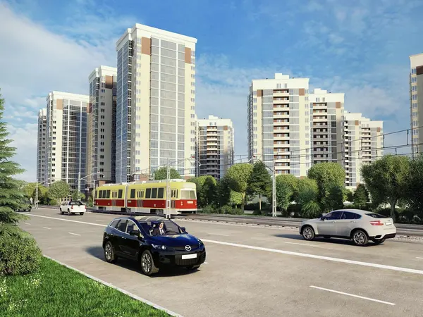 Рендер: ЖК «Grand Avenue»
