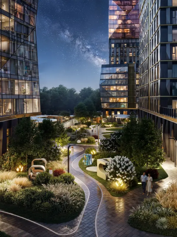 Рендер: ЖК «Сезар Силика»