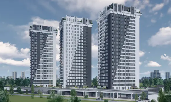 Рендер: ЖК «Город Королёв, улица Калининградская, 9»