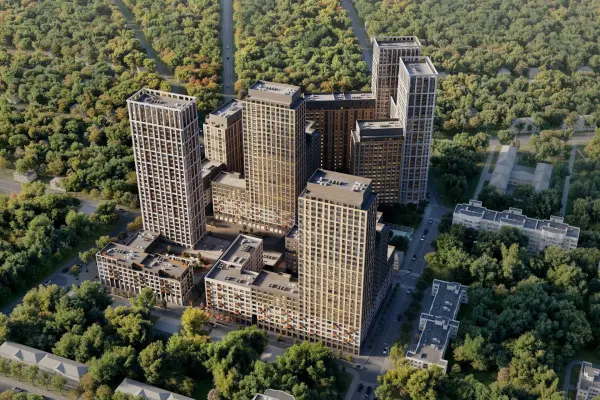 Рендер ЖК Чкаловский парк