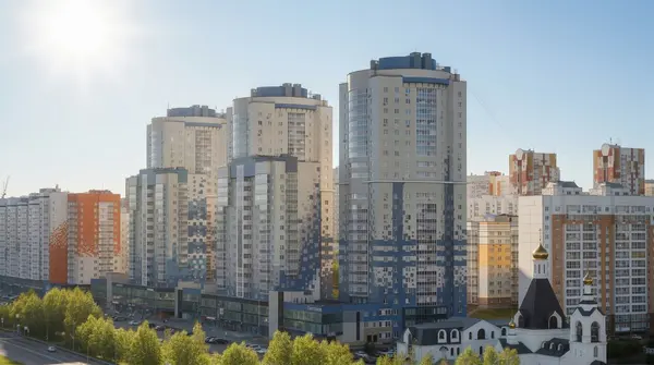 Рендер ЖК Кемерово-Сити