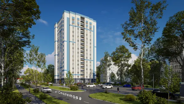 Рендер ЖК Столетов