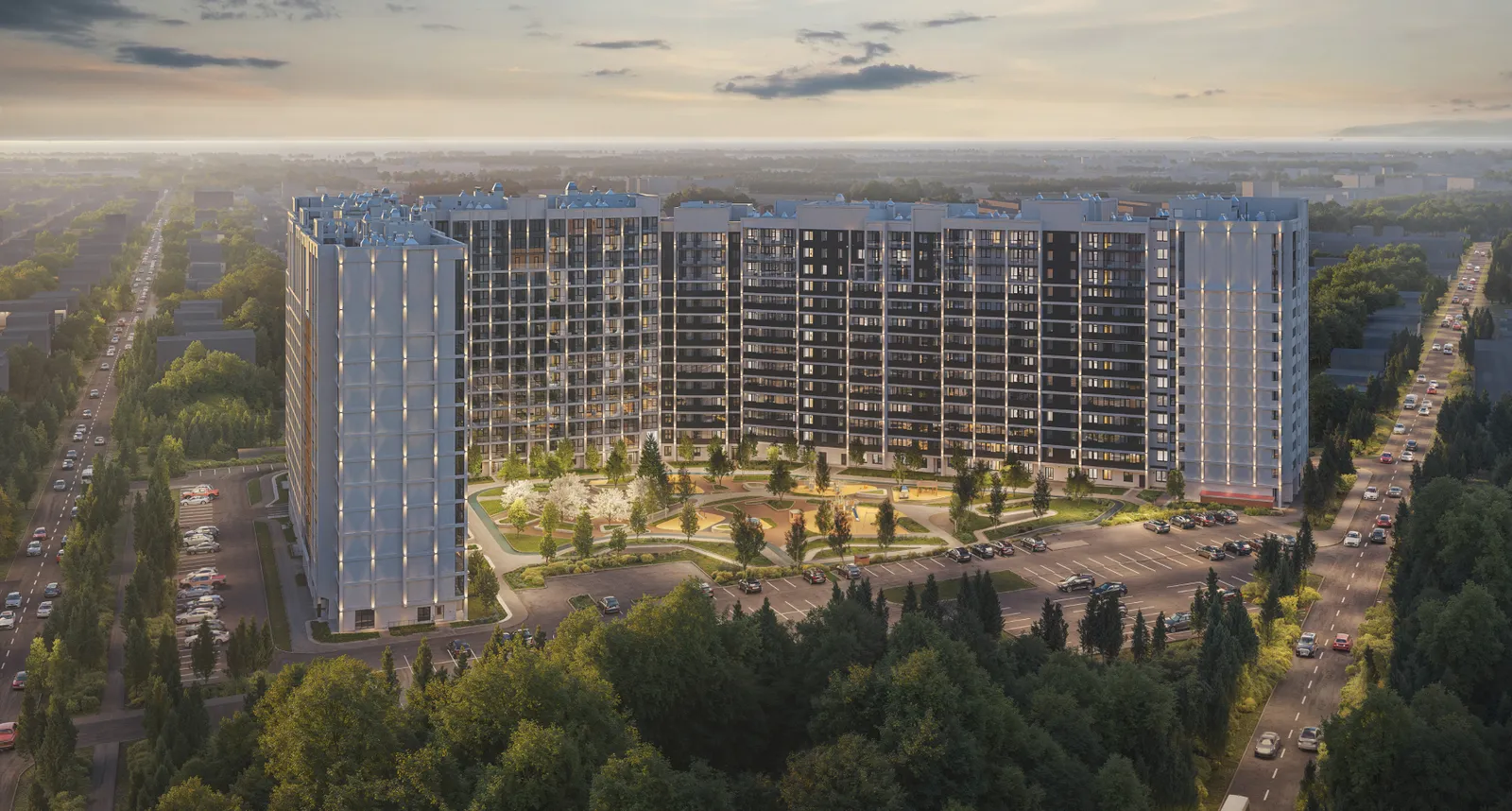 Рендер: ЖК «Горизонт (Gorizont)»