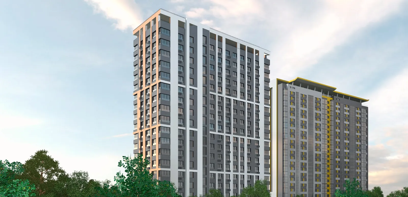 Рендер: ЖК «Уникум на Трамвайной»