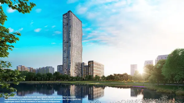 Рендер ЖК Аfi tower