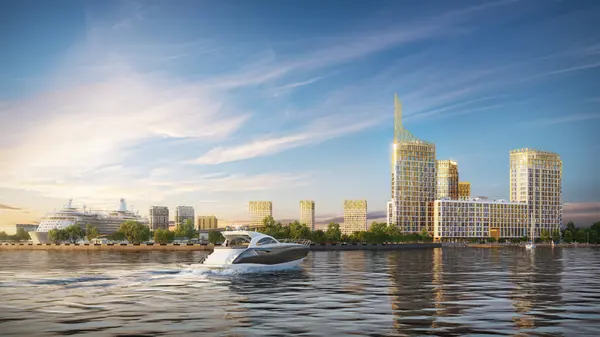 Рендер ЖК GloraX Premium Василеостровский