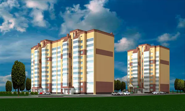 Рендер ЖК Курская 2