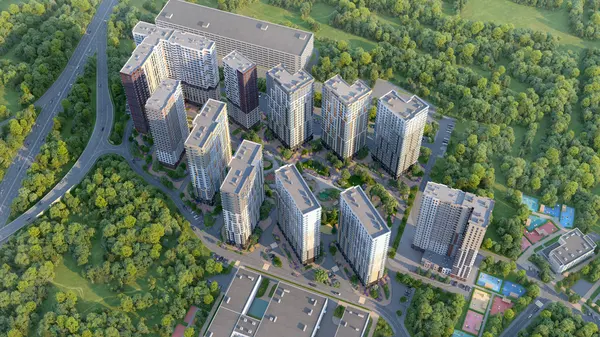 Рендер: ЖК «Одинград»