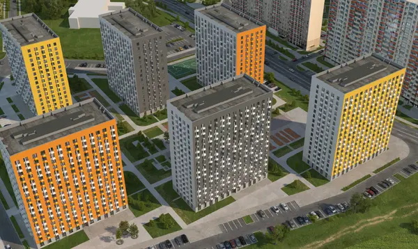 Рендер ЖК Бутово Парк 2