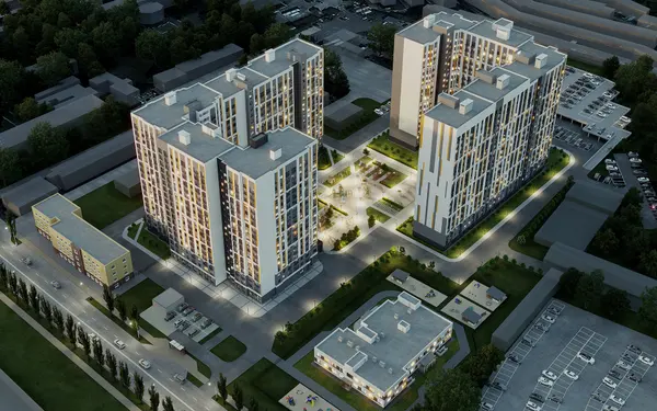 Рендер ЖК Инстеп.Механизаторов
