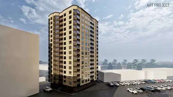 Рендер ЖК Дом на ул. Космонавтов (Гарантстрой)