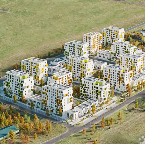 Рендер ЖК Городской Округгоризонтывторая Очередь