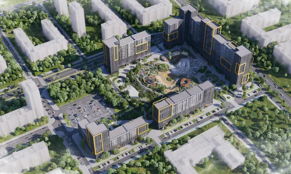 Рендер: ЖК «Амундсен»