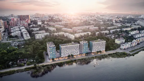 Рендер ЖК Риверанг