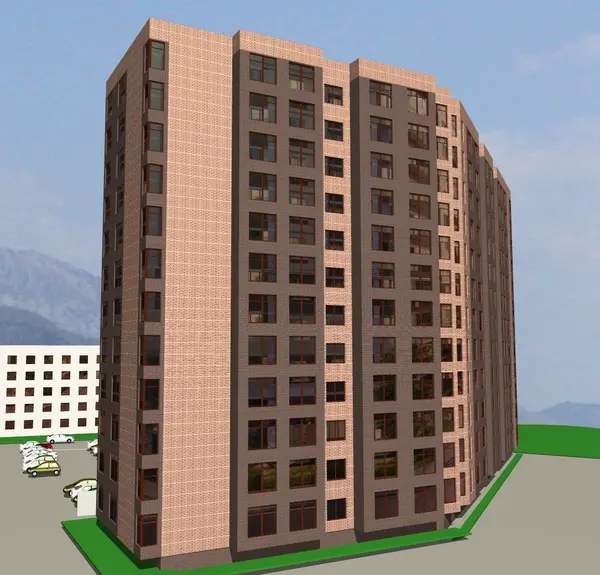 Рендер ЖК Дом на ул. Космонавтов (СЗ Атлантик)