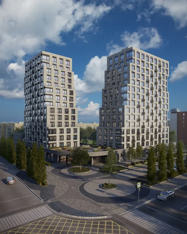 Рендер: ЖК «Pushkina 77»