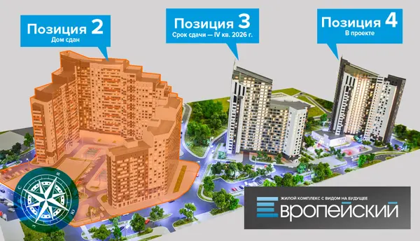 Рендер: ЖК «Европейский»