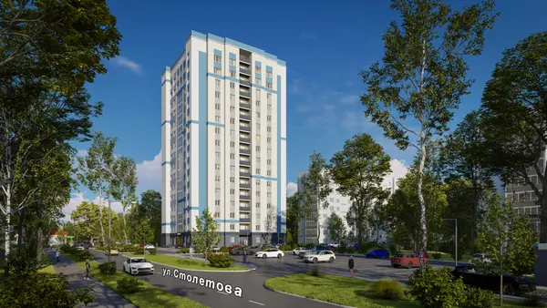 Рендер: ЖК «Столетов»