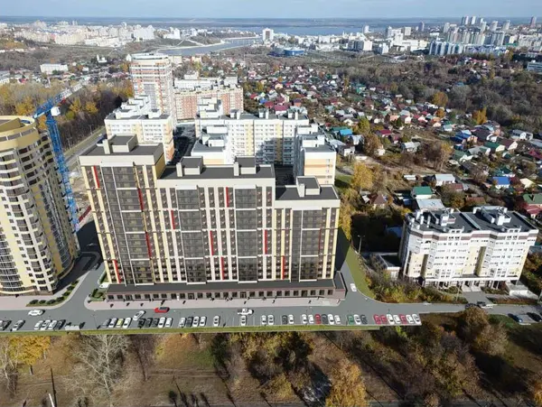 Рендер ЖК Дома в г. Чебоксары (СЗ Стройтрест №3)