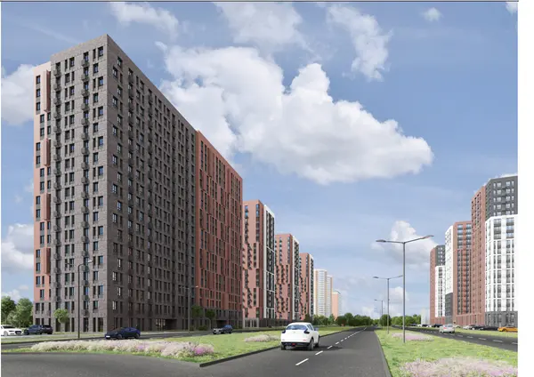 Рендер ЖК Город-парк Первый Московский (9 ф. к.4)