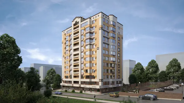 Рендер ЖК Дом на ул. Комсомольская