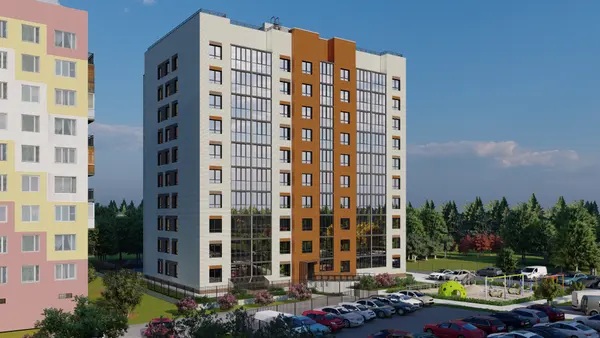 Рендер ЖК Соловьи