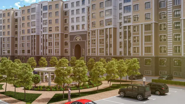 Рендер ЖК Французский городок
