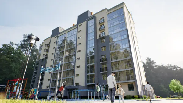 Рендер ЖК Дом в г. Ярославль (СЗ СК Паритет)