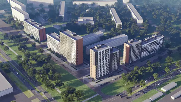Рендер ЖК Мираполис