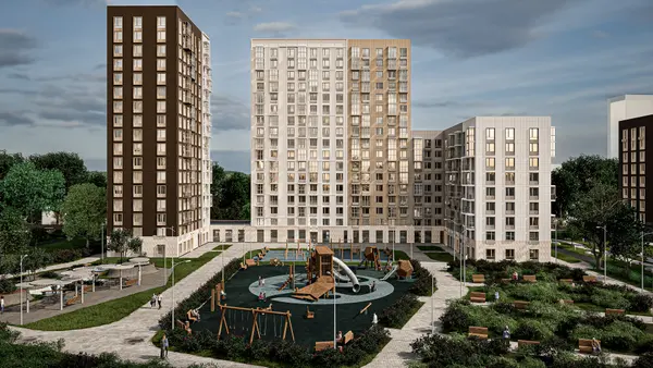 Рендер ЖК Сердце Сахалина 3 очередь строительсьва
