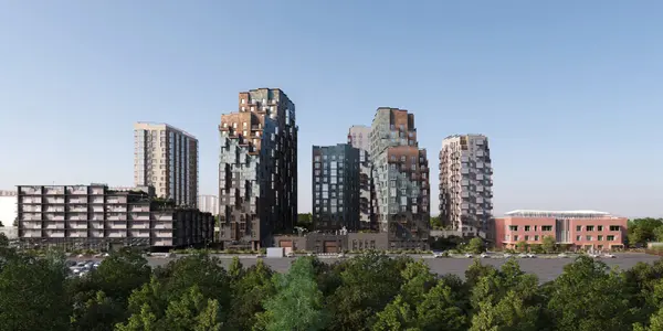 Рендер ЖК Счастье в Казани