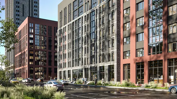 Рендер ЖК Октябрьский квартал