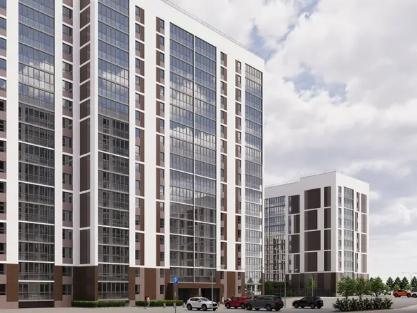 Рендер ЖК Дом №6 в ЖК Ботаника