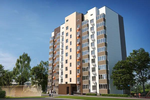 Рендер ЖК Дом на ул. Маегова