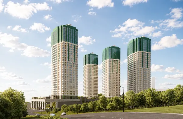 Рендер ЖК Секвойя Парк