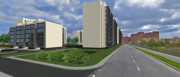 Рендер ЖК Маргелов Парк