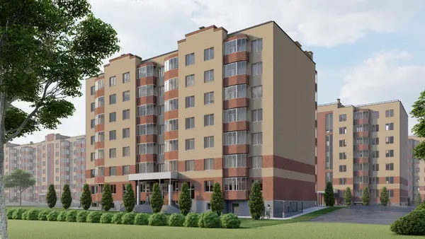 Рендер ЖК Дом на просп. Баклановский