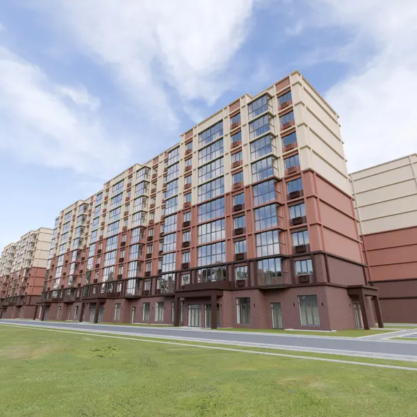 Рендер ЖК МЖК Новый Город 2.6