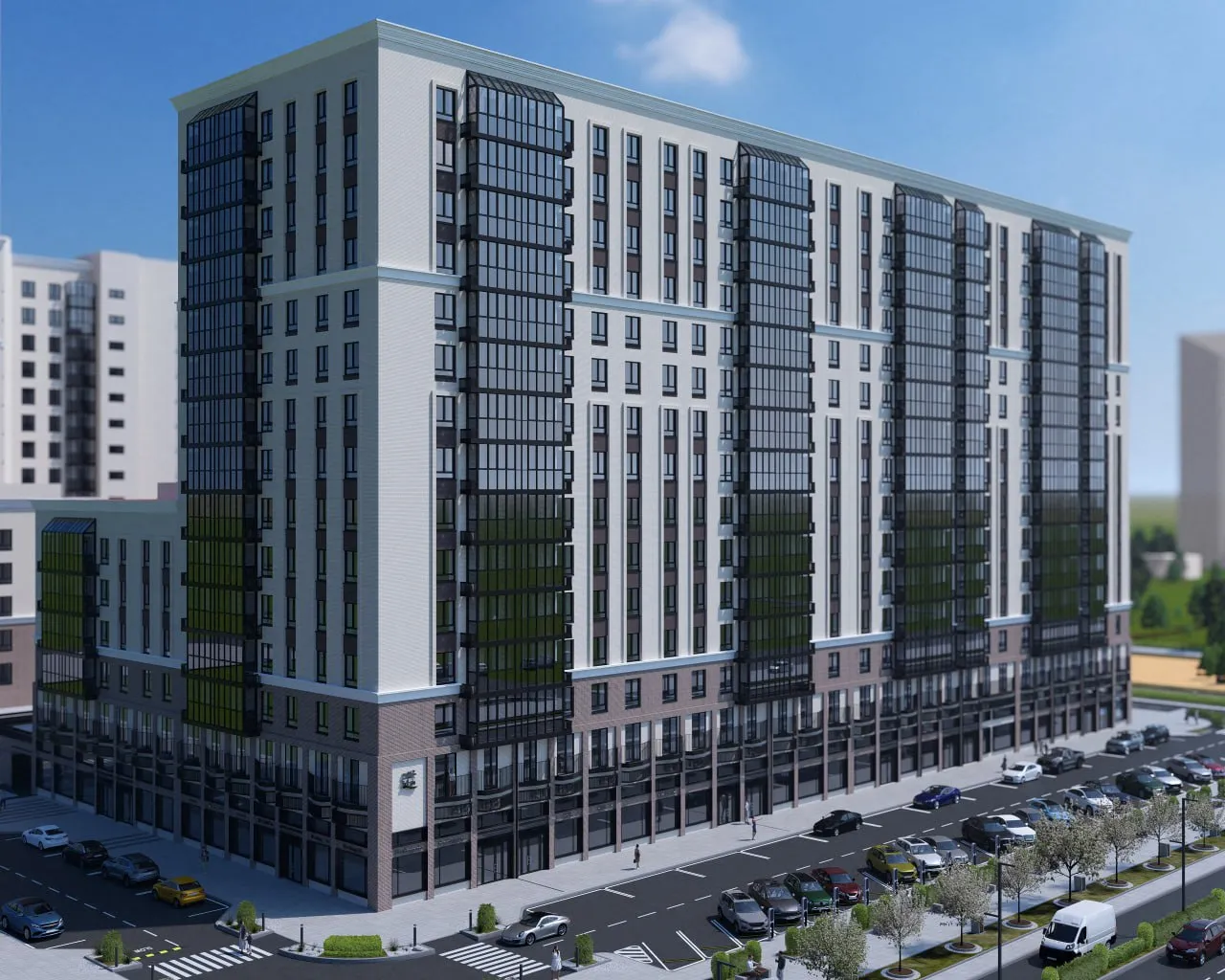 Рендер: ЖК «ДАО сити-квартал на Подзолкова»