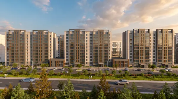 Рендер ЖК Крылья