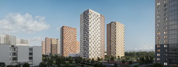 Рендер ЖК КМ Анкудиновский Парк