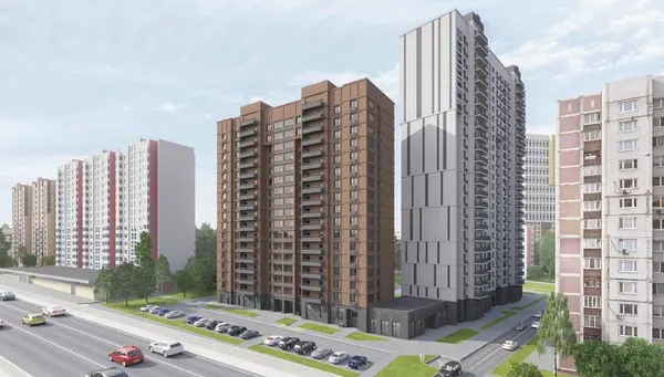 Рендер ЖК Г.Москва, ЗАО, ул. Петра Алексеева з/у 3