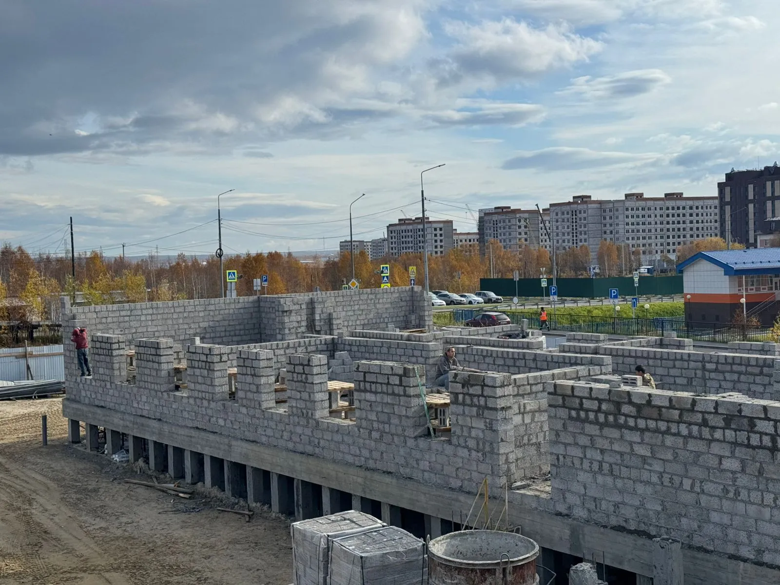 Рендер: Дом в г. Салехард (СЗ Опора)