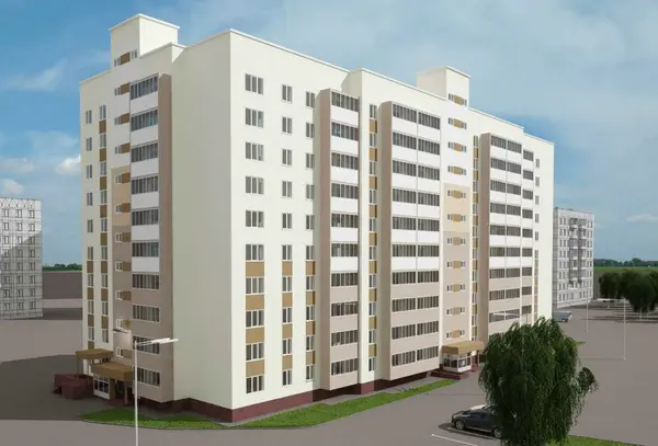 Рендер ЖК Дом на ул. 12 Декабря