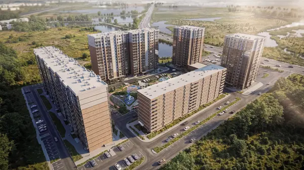 Рендер ЖК Крылья